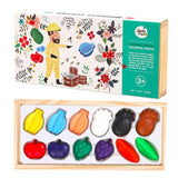 Joan Miro Beeswax Crayon Colorful Fruits