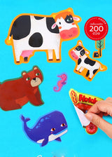 Joan Miro Reusable Sticker Play Set - Animal Place