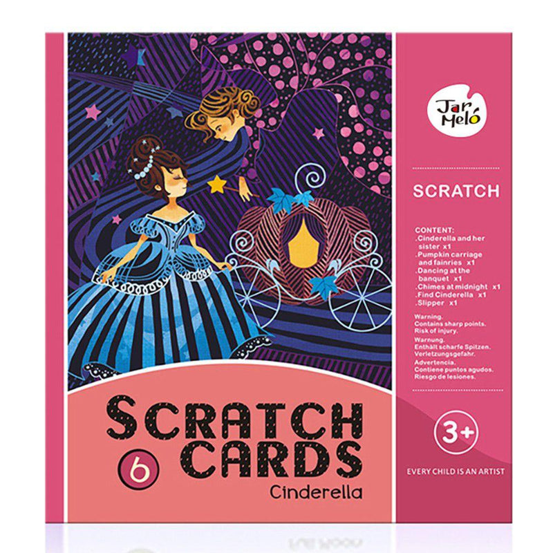 Joan Miro Scratch Cards Set - Cinderella