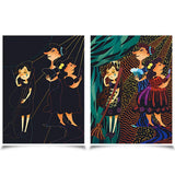 Joan Miro Scratch Cards Set - Cinderella