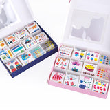 Joan Miro Temporary Tattoos & Nail Stickers - Pink