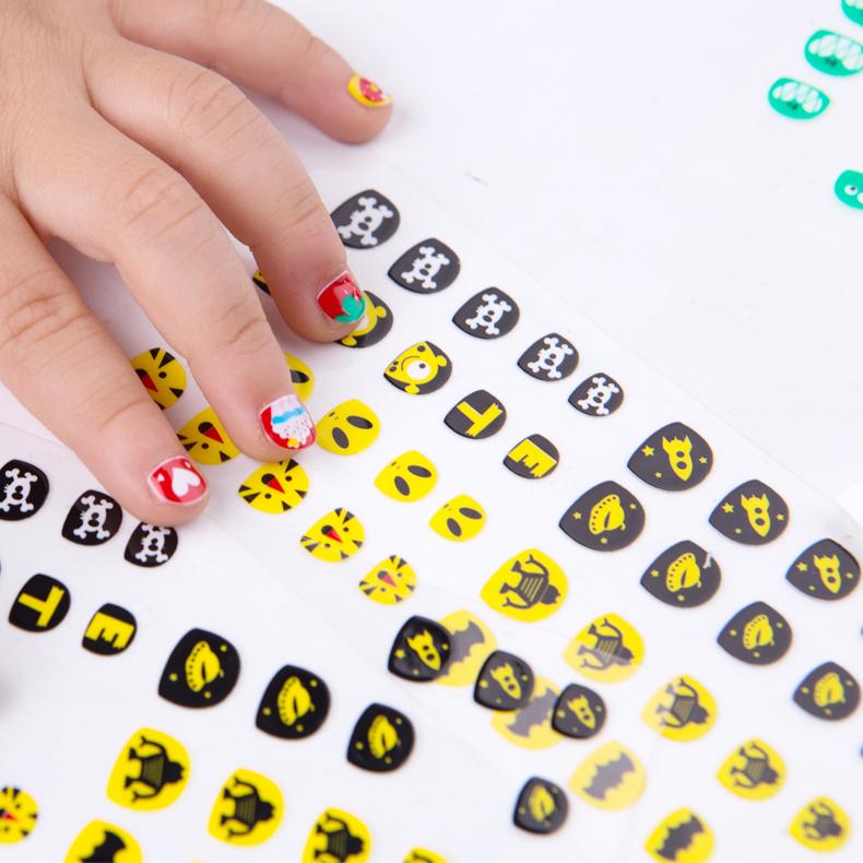 Joan Miro Temporary Tattoos & Nail Stickers - Pink