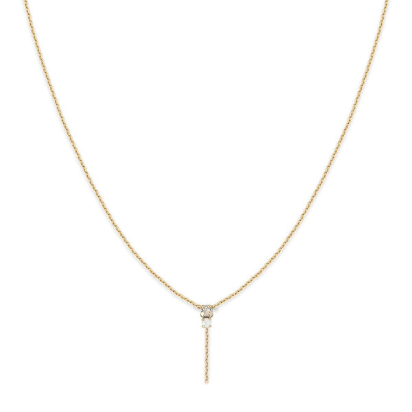 long necklace Amants : cristal/white opal_1