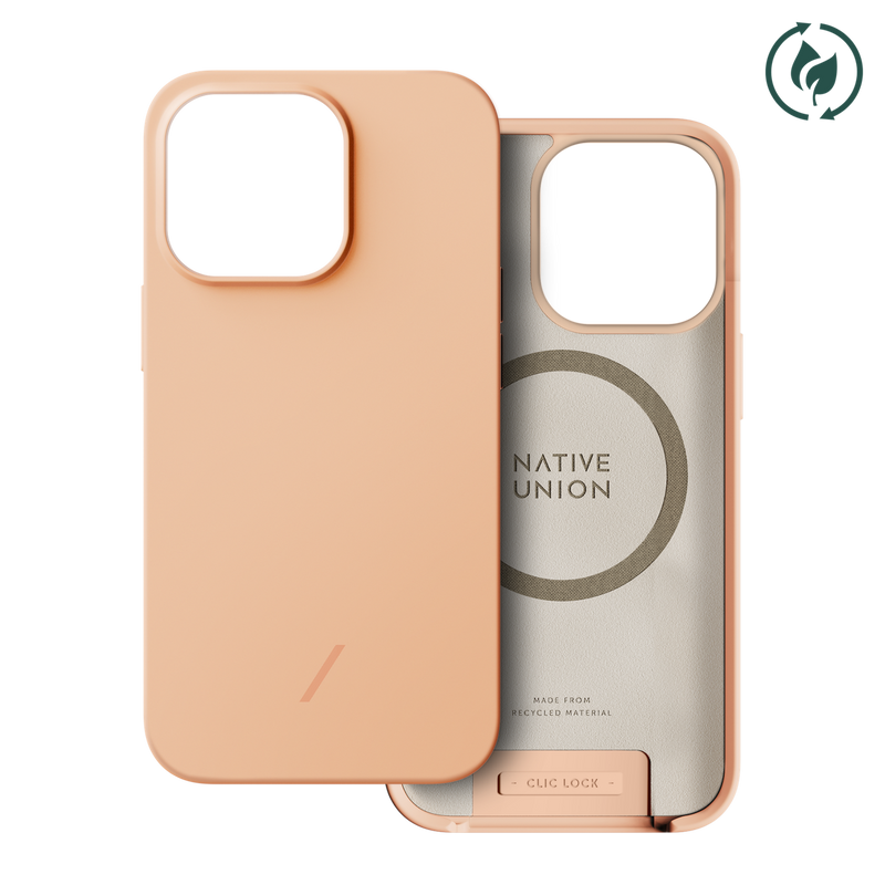 Native Union CLIC Pop MagSafe Compatible for iPhone Peach