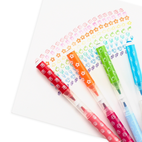 OOLY Stampables Scented Double-Ended Stamp Markers 
