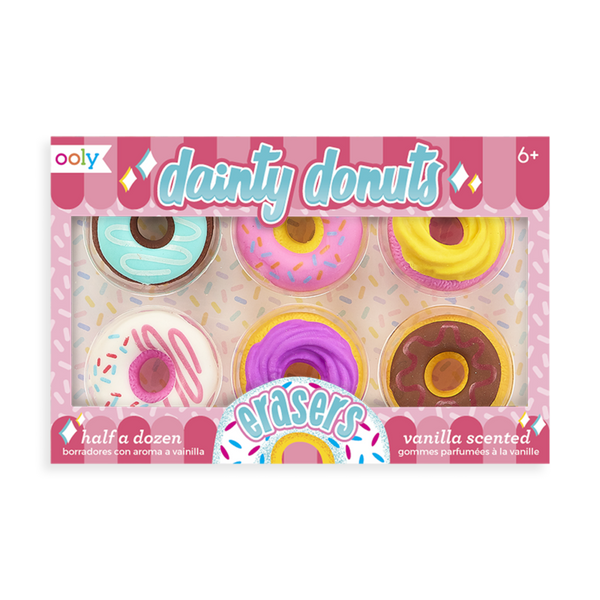 OOLY Dainty Donuts Pencil Erasers