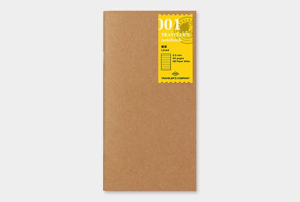 Refill 001 Lined Notebook Regular Size