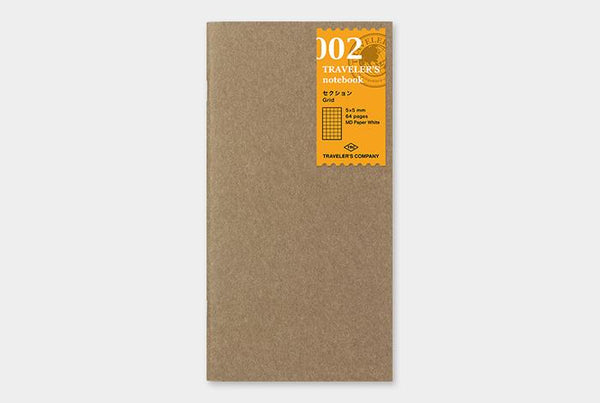 Refill 002 Grid Notebook Regular Size