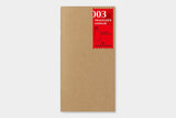 Refill 003 Blank Notebook Regular Size