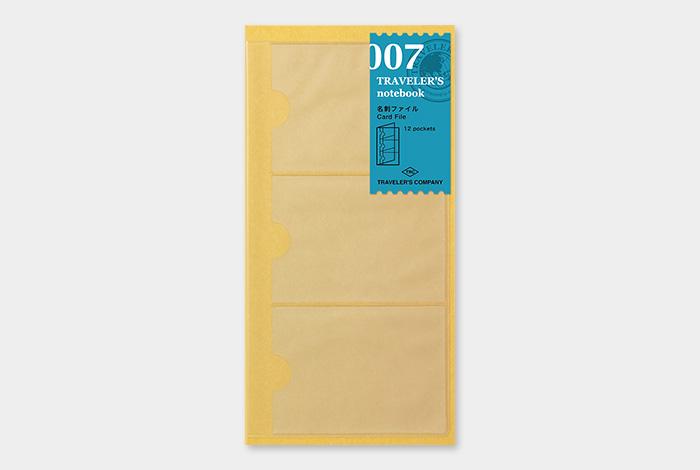 Refill 007 Card File Regular Size