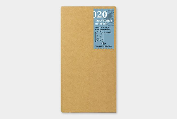 Refill 020 Kraft Paper Folder Regular Size