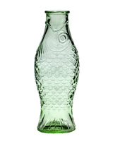 Fish Bottle - 1L - Transparent Green - 10.6x7.5xH29