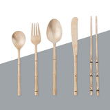 Siam Bronze Spoon - Bamboo - Bronze Matte