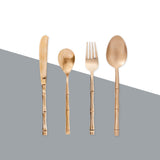 Siam Bronze Spoon - Bamboo - Bronze Shiny