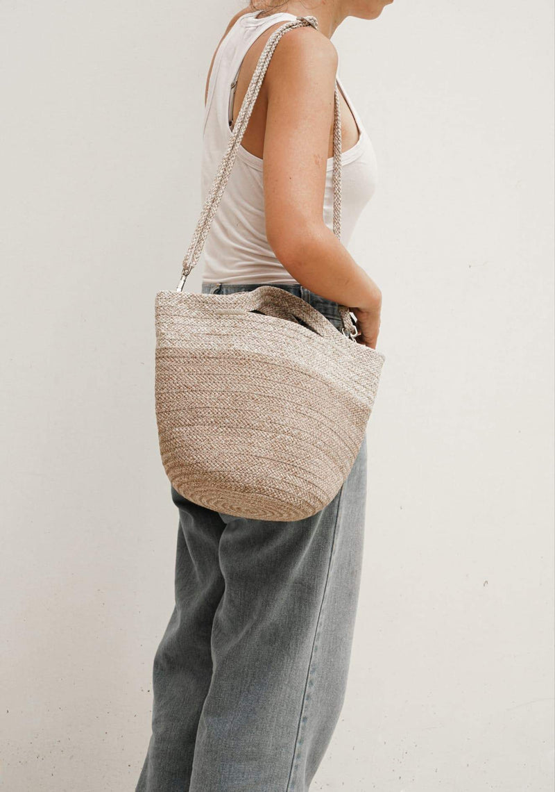 Taya Living Alba Tote Bag Sand Collection