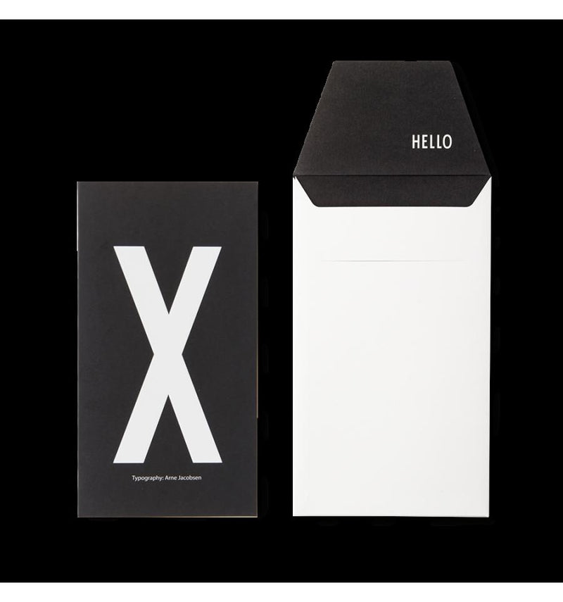 Personal Card, Letters A to Z